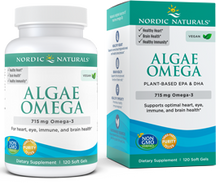 Load image into Gallery viewer, Nordic Naturals, Algae Omega 120 Softgels
