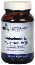 Load image into Gallery viewer, Restorative Formulations, Mitochondria Nutrition PQQ 60 Capsules
