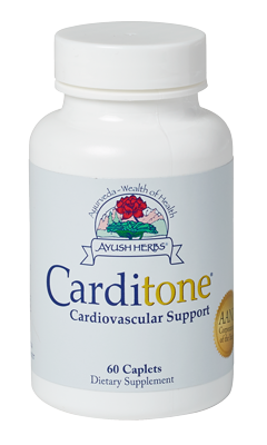 Ayush Herbs, Carditone 60 Caplets