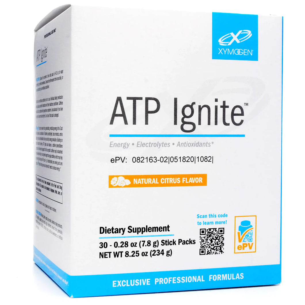XYMOGEN®, ATP Ignite™ Citrus 30 Servings