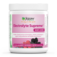 Load image into Gallery viewer, Jigsaw Health, Electrolyte Supreme Berry-Licious 60 Servings
